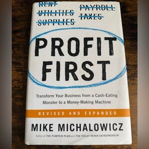 Profit First Book by Mike Michalowicz